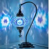 DEMMEX Turkish Moroccan Mosaic Colorful Table Bedside Desk Lamp Light