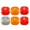 APUK Rear Stop Indicator Reverse Light Lamp 6 Lens Set