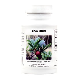 Supreme Nutrition Uva Ursi, 60 Pure Bearberry Vegetarian Capsules