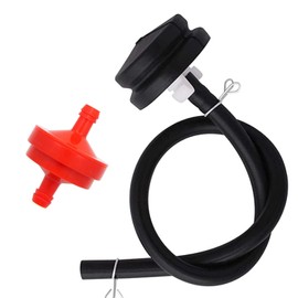 66-7460 Primer Bulb Body Assembly Kit Replacement Fit to-ro Lawn-Boy 66-7460 120-440 Primer Bulbs with Hose 298090 150 um Fuel Filter for B-Riggs S-tratton 44-2750 Lawn Mower Snowblower