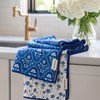 RECYCO Waffle Kitchen Towel Set of 2 - Quick Dry