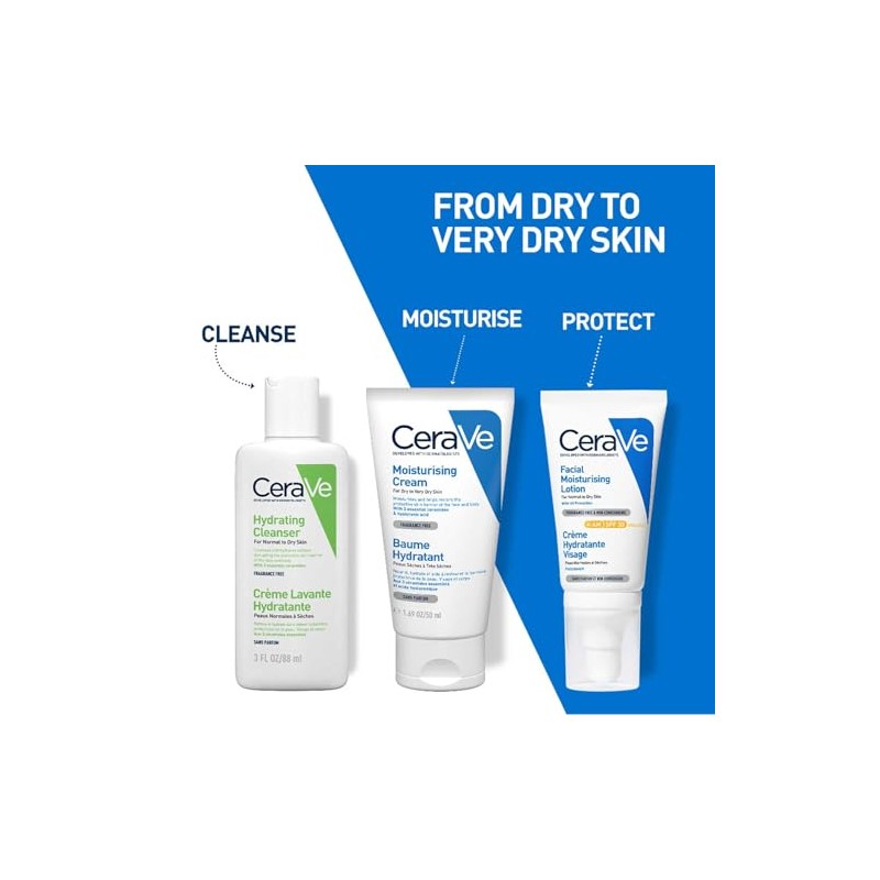 Cerave Crema Hidratante Hasta Por Horas Uso Diario Rostro Cuerpo