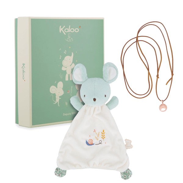 Kaloo - Cuddly Set Mouse + Bola Necklace - Ideal