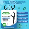 Biodegradable Dental Floss Picks - Easy Glide for Fresh Breath