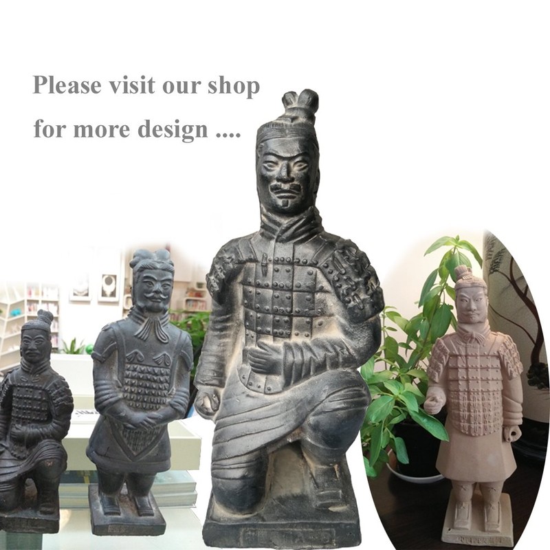 Terracotta Warriors, Ancient China Qin Dynasty Terracotta Warriors Sculpture Home