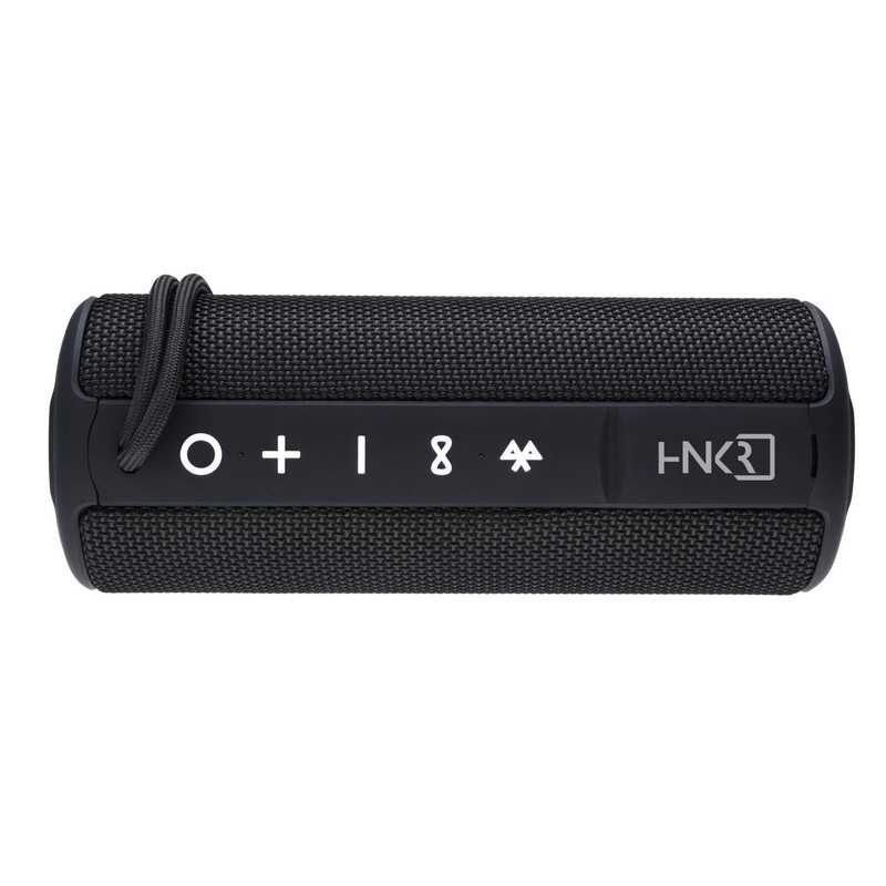 Hanker Pitch 3.0, Bocina Bluetooth Resistente al Agua, Color Negro