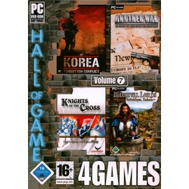 Hall of Games: 4 Games, Vol. 7 (Another War / Knights of the Cross / Korea - Forgotten Conflict / Medieval Lords)