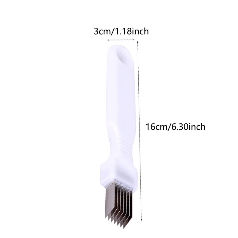 SEIWEI Vegetable Cutter, Stainless Steel Vegetable Cutter, Onion Cutter, Garlic