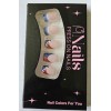 Unbranded Press-On Nails 24 Pieces - USA Pre-designed Theme -