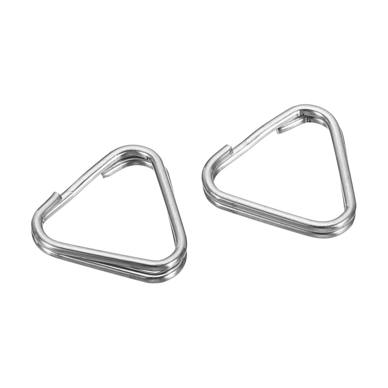 PATIKIL Camera Strap Lug Ring, 8 Pack Metal Triangle Split