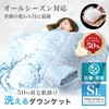 WEIMALL Duvet Washable 50% White Down Single Down Skin Comforter