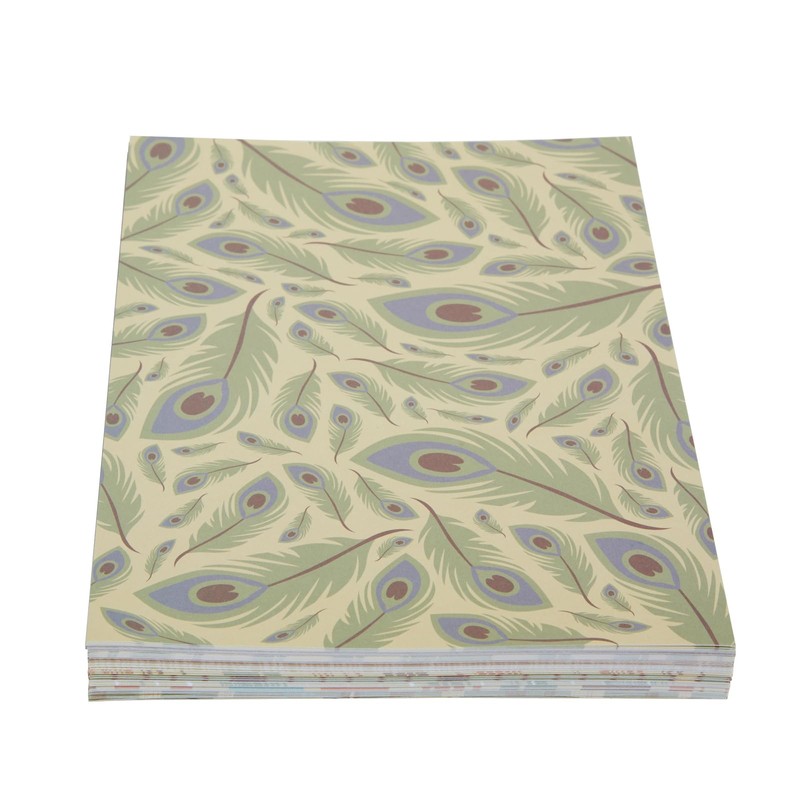 Colorations Natural Tones Printed Paper - 100 Sheets