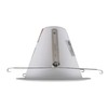 NICOR Lighting 6 inch White Airtight Recessed Cone Baffle Trim,