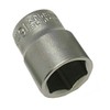 Faithfull SOC1221 21mm Hexagon Socket Chrome Vanadium 1/2-inch Drive