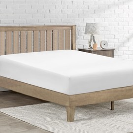 Single Fitted Sheet 90, Bed Sheet In Premium Microfibra Oeko-TEX® Certified, Bedding Fitted Bedsheets Comfortable Soft Breathable White90x200 H30 cm