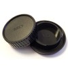 vhbw lens cap set with MD-System camera Minolta Sony A33