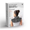 Sharper Image Heated Neck and Shoulder Wrap: Sharper Image Gray