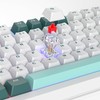 Owpkeenthy 75 Percent Gaming Keyboard Gasket Mounted, 82 Key Wired