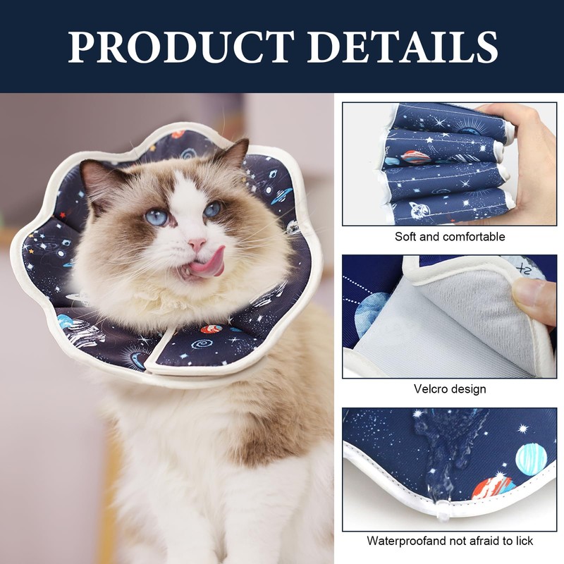 Cat Cone Collar Soft Cat Cones to Stop Licking for