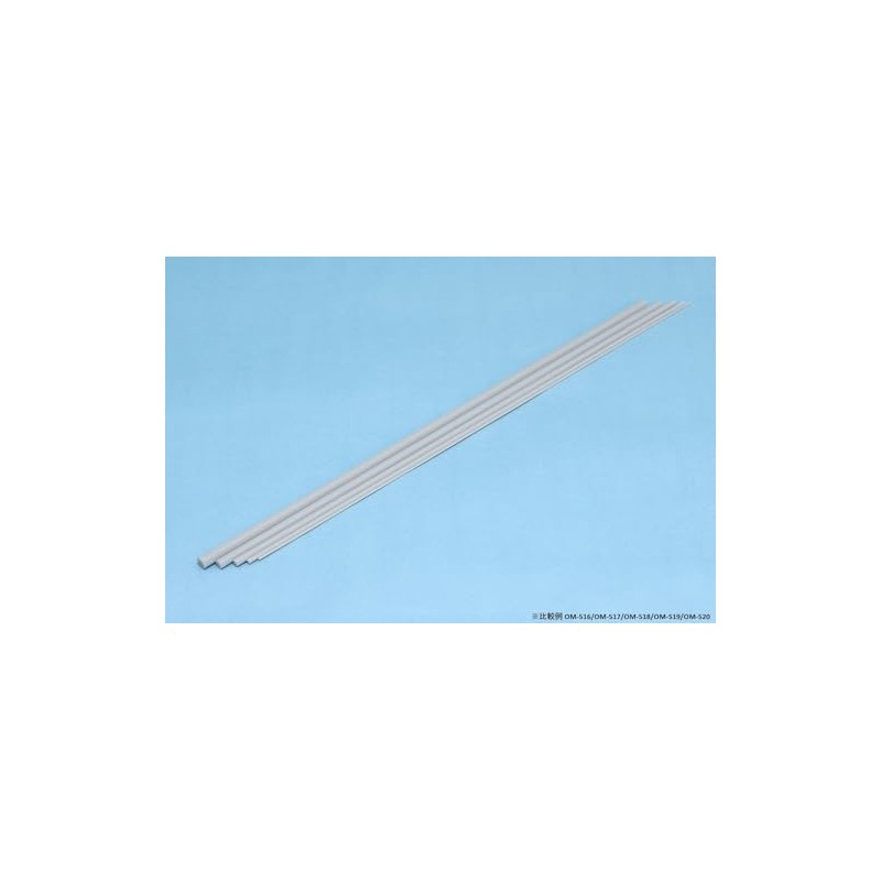 Wave Material Series Plastic Material Hexagonal Bar 0.12 inch (3.0