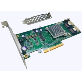 SVNXINGTII HBA Card Controller PCI-E 2.0 6Gbps 8 Port Host Bus Adapter 9211-8i FW:P20 IT Mode ZFS FreeNAS unRAID (INS 9211-8i)