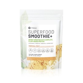 It Works! NEW SUPERFOOD SMOOTHIE Tropical Fruit Skinny Smoothie 15.3 Oz Pro Biotics, Vegan