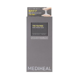 MEDIHEAL: The Tea Tree Pore Powder, Wash, 1.8 oz (50 g), Pore Refreshing Enzyme Facial Cleansing Powder