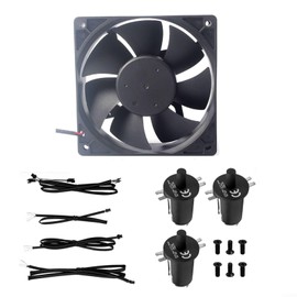 Replacement Fan and Lid/Door Switch Kit for Masterbuilt Gravity Series 560 1050 Digital Charcoal Grill