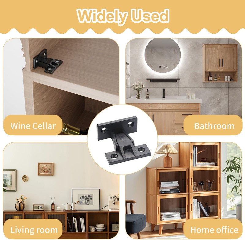 4 Pairs Cabinet Clips Keku Push in Panel Clip Kitchen