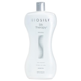 BioSilk Silk Therapy Original, Reconstructing Treatment For Adding Shine & Helping Prevent Split Ends, Sulfate, Paraben, & Cruelty-Free, 34 Oz