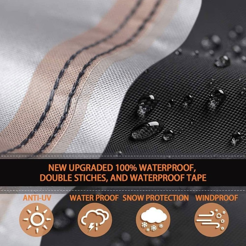 Sqodok Mobility Scooter Storage Cover, 420D Waterproof Wheelchair Cover for