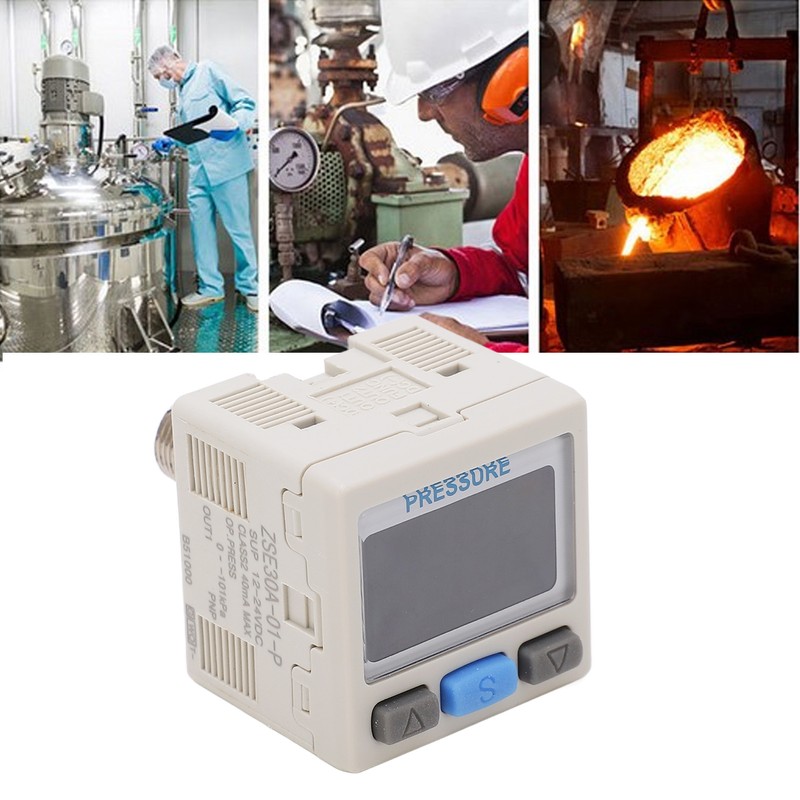 Air Pressure Regulator Valve Pneumatic Vacuum Digital Controller Swtich 0