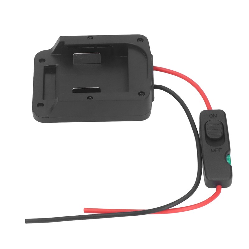 18V Battery Adapter Good Fit Lithium Battery Converter with Fuse