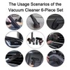 Veehaolu 6Pcs Vacuum Attachments Set, Compatible with Kar cher Vacuums,