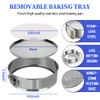 9 Inch Cheesecake Springform Cake Pan with 30Pcs Parchment Paper