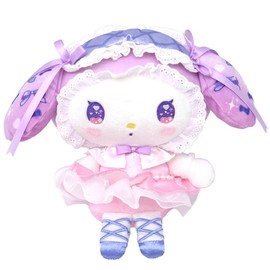 Nakajima Corporation Sanrio Characters DOLLY MIX My Melody 50th Plush S 210760-25 H 17 x W 22 D 11 cm