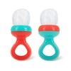 Nuby Nibbler Mesh First Soft Foods Feeder, 2pk, Colors May
