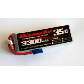 RoaringTop LiPo Battery Pack 35C 3300mAh 6S 22.2V EC5 Plug