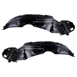 TRQ TRQ Inner Fender Liner Set Compatible with 2003-2008 Pontiac Vibe GM1248130 GM1249130