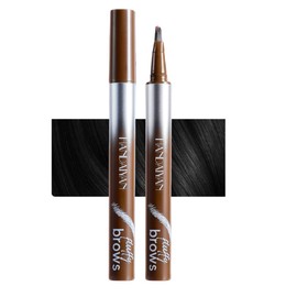 ONarisae Eyebrow Pen Eyebrow Pencil for Women with Precise Brush-Tip Create Natural Hair-Like Brows Black