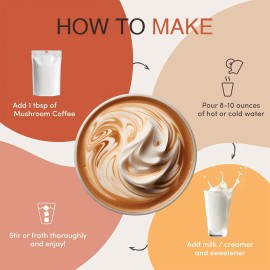 RYZE 2Pack Ryze Organic Mushroom Coffee 30 Servings Free Shipping New