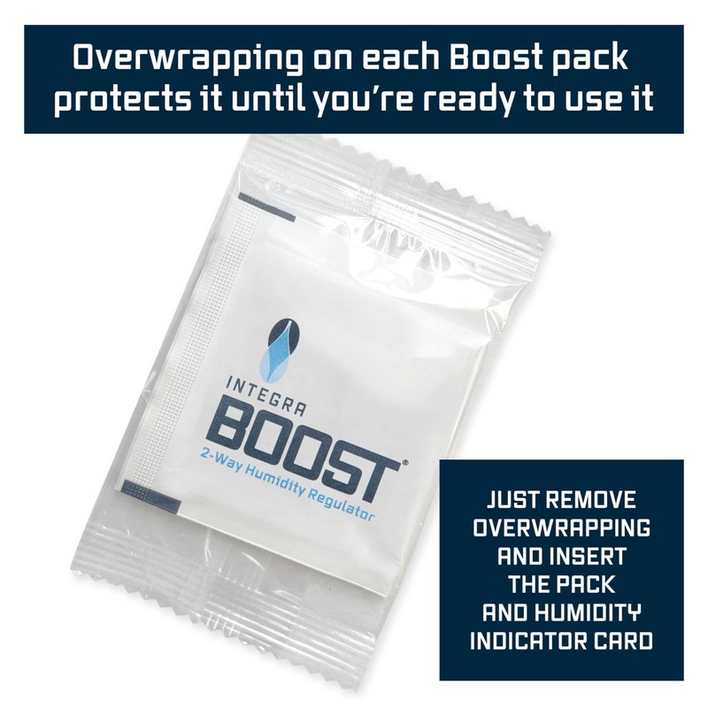 Integra Boost RH 2-Way Humidity Control, 62 Percent, 8 Gram