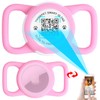 ThinkPet AirTag Dog Collar with QR Code, Smart Pet ID