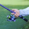 Sougayilang Fishing Rod and Reel Combos Carbon Fiber Telescopic Fishing