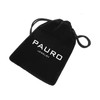 PAURO Men's Ring Stainless Steel Biker Donner Signet, Stainless Steel