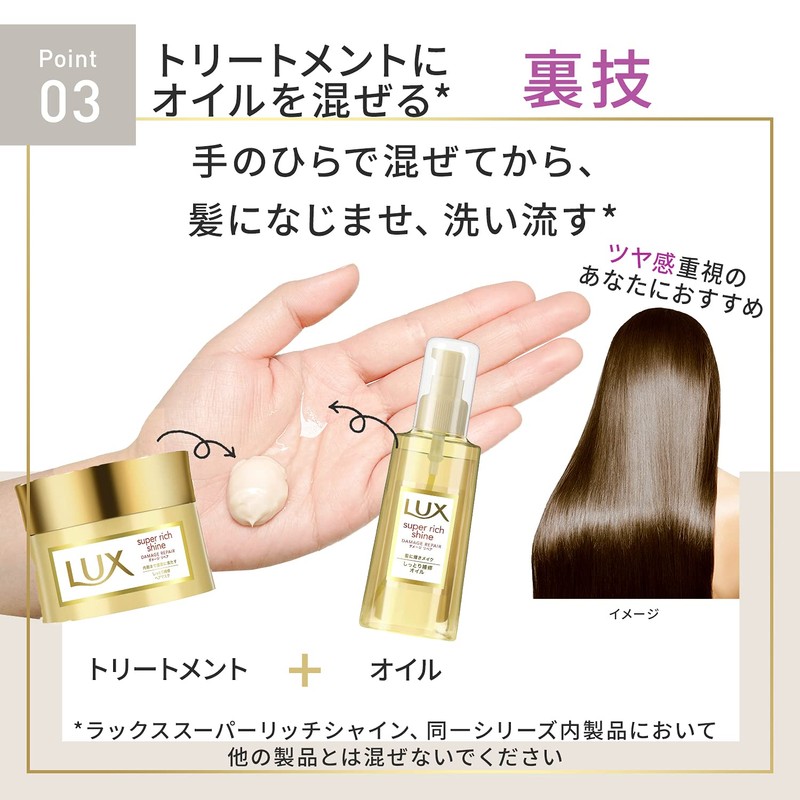 Lux Super Rich Shine Damage Repair Rich Repair Hair Mask,
