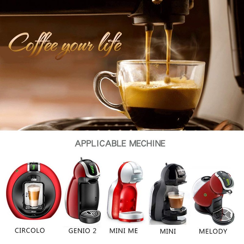 i Cafilas Refillable Coffee Capsule Reusable Pod Stainless Steel Coffee