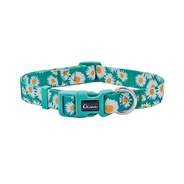Olahibi Basic Dog Collar, Soft and Durable Polyester Material, Adjustable