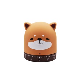 Hoshen Cartoon Cute Time Manager Zoo Cute Pet Little Monster Mechanical Timer, Dog