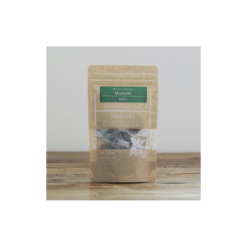 アラレフア ハワイアンハーブティー Mamaki ママキ 100% 5g(1g×5ティーバック)